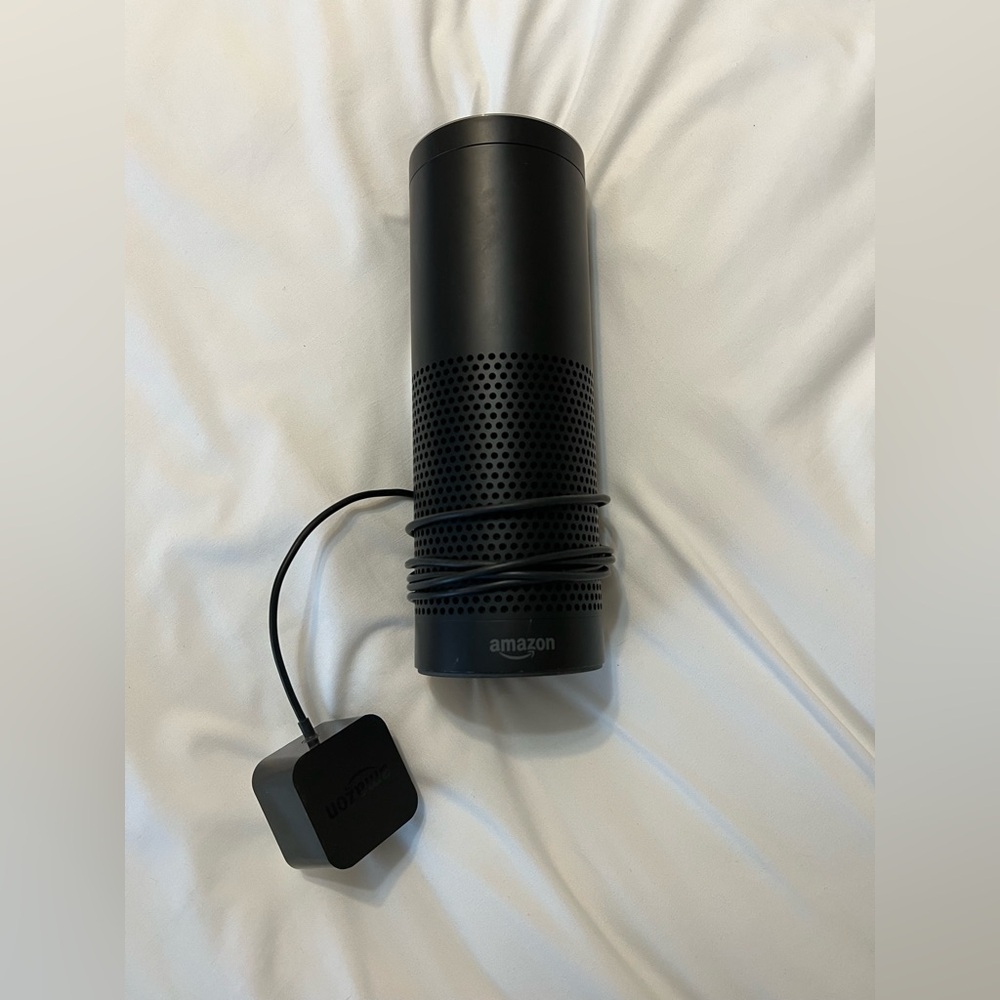Amazon Echo Smart Speaker in Black
